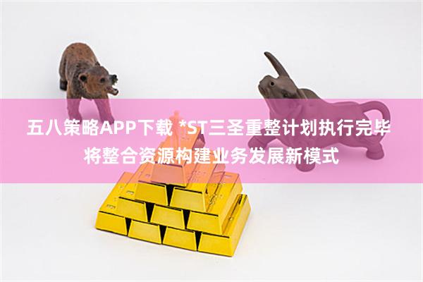 五八策略APP下载 *ST三圣重整计划执行完毕 将整合资源构建业务发展新模式